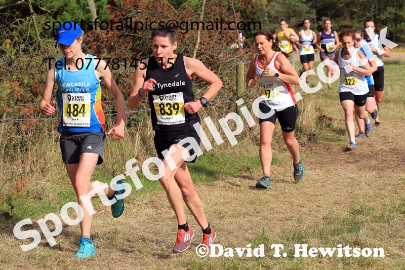 Senior womens 2022 NEHL Druridge Bay, Northumberland, Sunday, October 9th. Photo: David T. Hewitson/Sports for All Pics